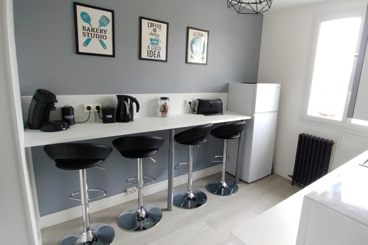 בורז'ה T3 Bord Centre Ville - 4Eme Etage - Fetes Interdites מראה חיצוני תמונה